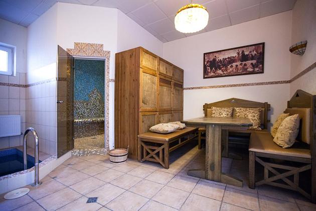 Зона отдыха в пансионате